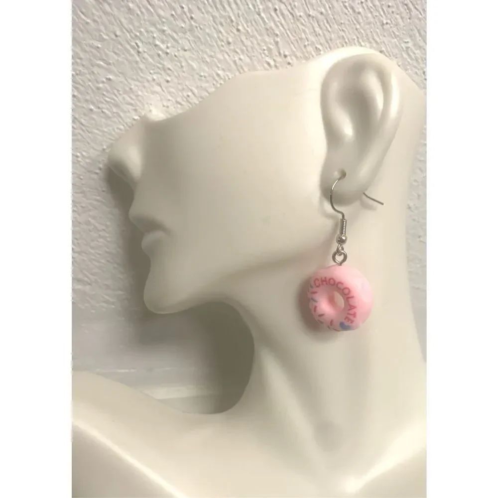 Donut Statement Earrings